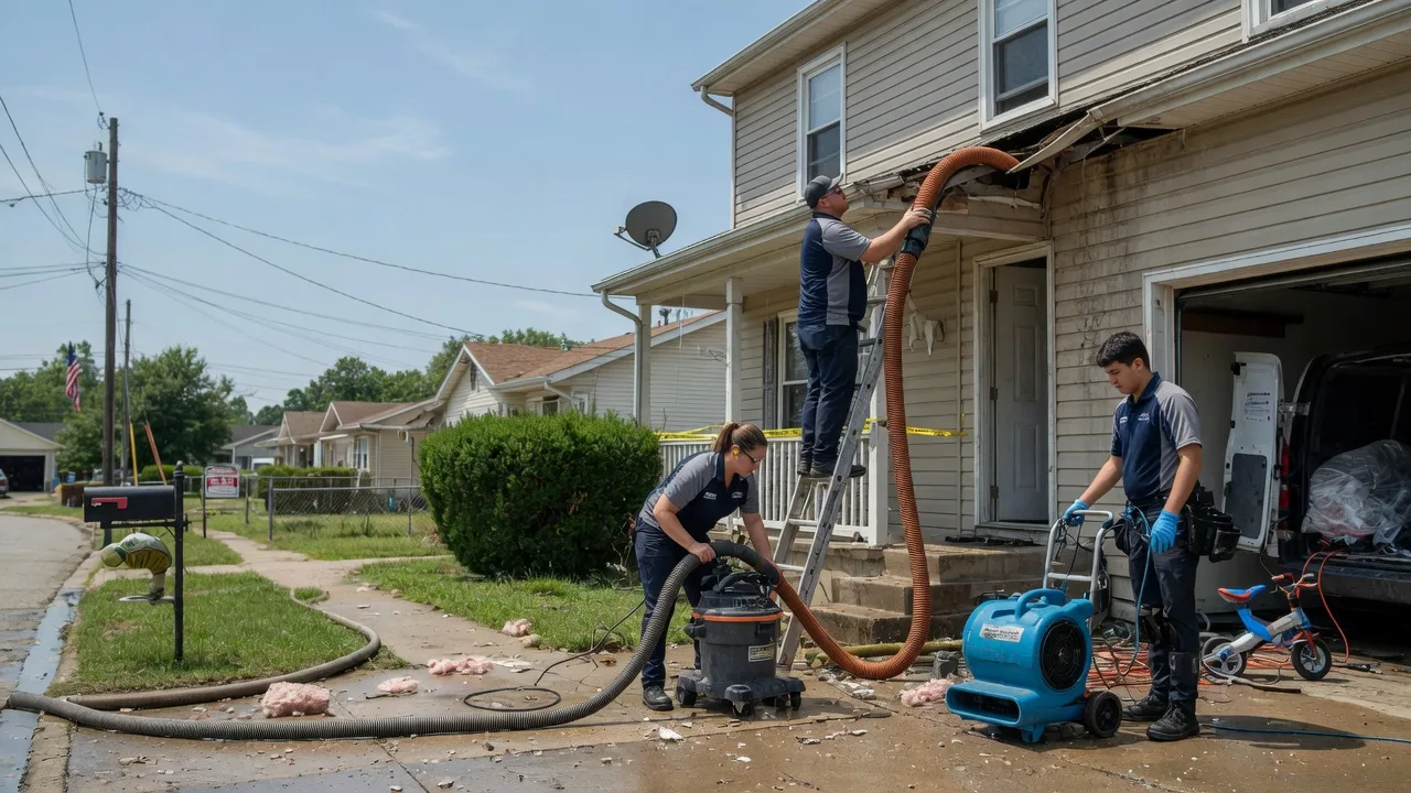 Water Damage Restoration in Aledo, IL near me